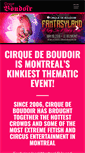 Mobile Screenshot of cirquedeboudoir.com